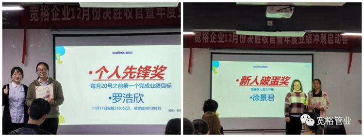 ▲11月冲刺达标大奖