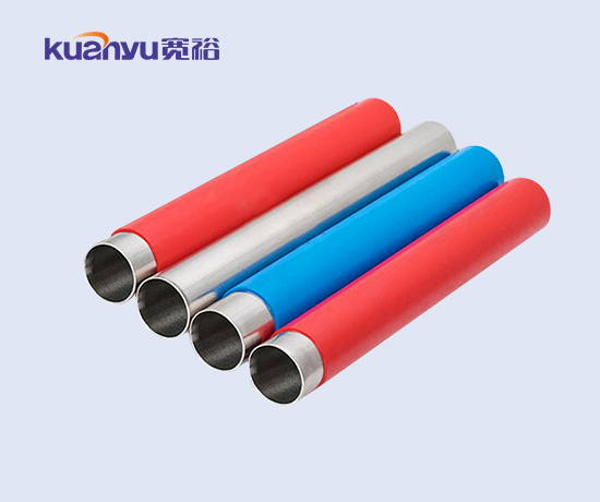 覆塑半岛.体育水管,304 316L塑料包覆半岛.体育管材配图