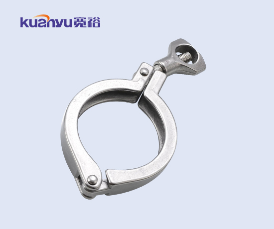 卫生级卡箍-卫生级拷贝林-304半岛.体育管道配件厂家配图