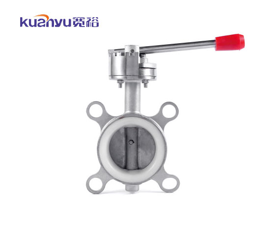 半岛.体育对夹式蝶阀配图