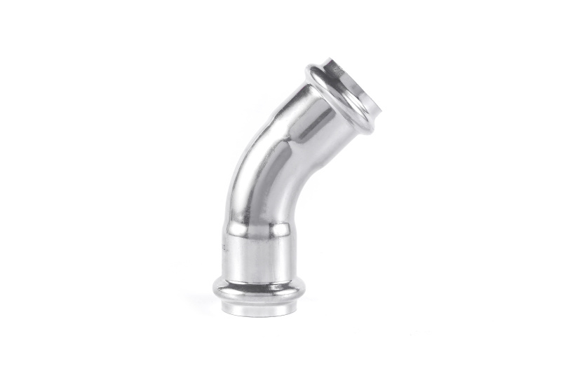 半岛.体育双卡压45°弯头配图