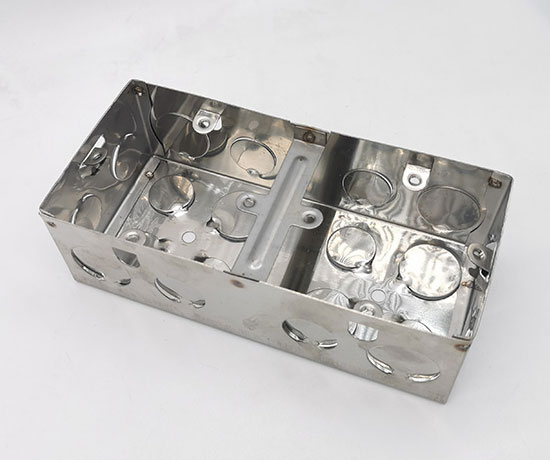 半岛.体育暗装双盒接线盒配图