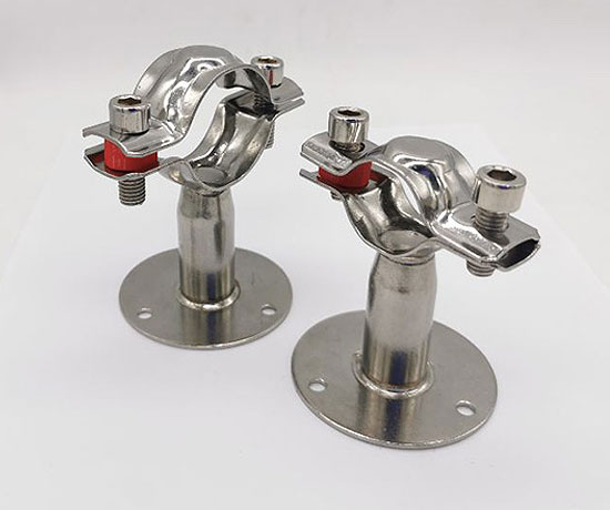 半岛.体育穿线管带底座支架配图