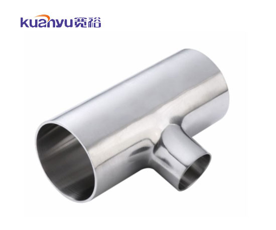 半岛.体育卫生级焊接异径三通配图