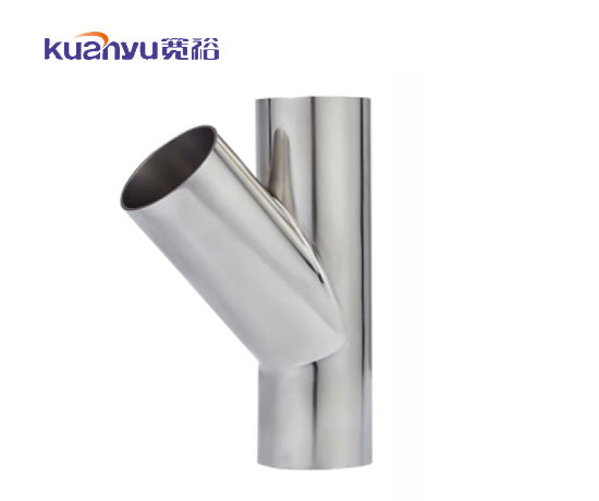 半岛.体育卫生级焊接斜三通配图