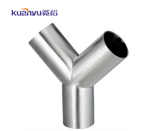 半岛.体育卫生级焊接Y型三通配图