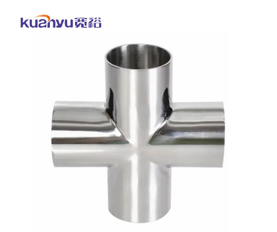 半岛.体育卫生级焊接等径四通配图