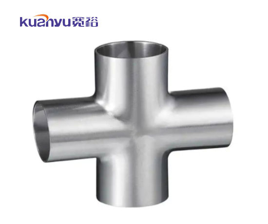 半岛.体育卫生级焊接异径四通配图