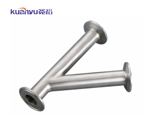 半岛.体育卫生级快接斜三通配图