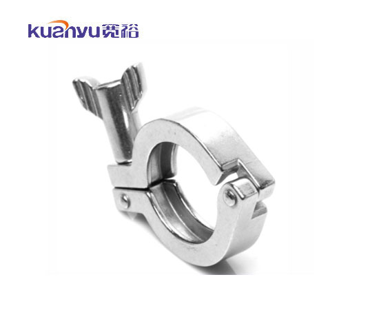 半岛.体育卫生级单销对叠卡箍配图