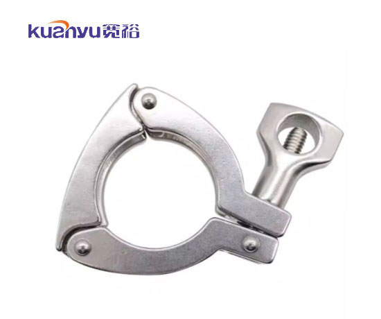 半岛.体育卫生级三节卡箍配图