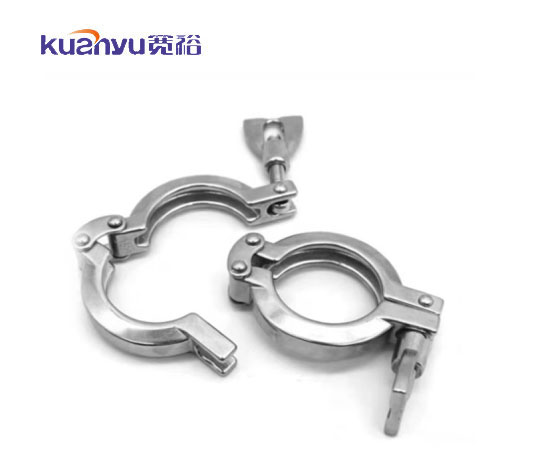 半岛.体育卫生级双销对叠卡箍配图